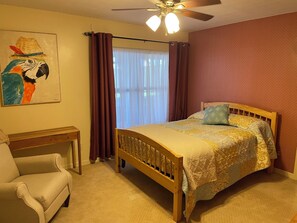 5 slaapkamers, een strijkplank/strijkijzer, wifi, beddengoed
