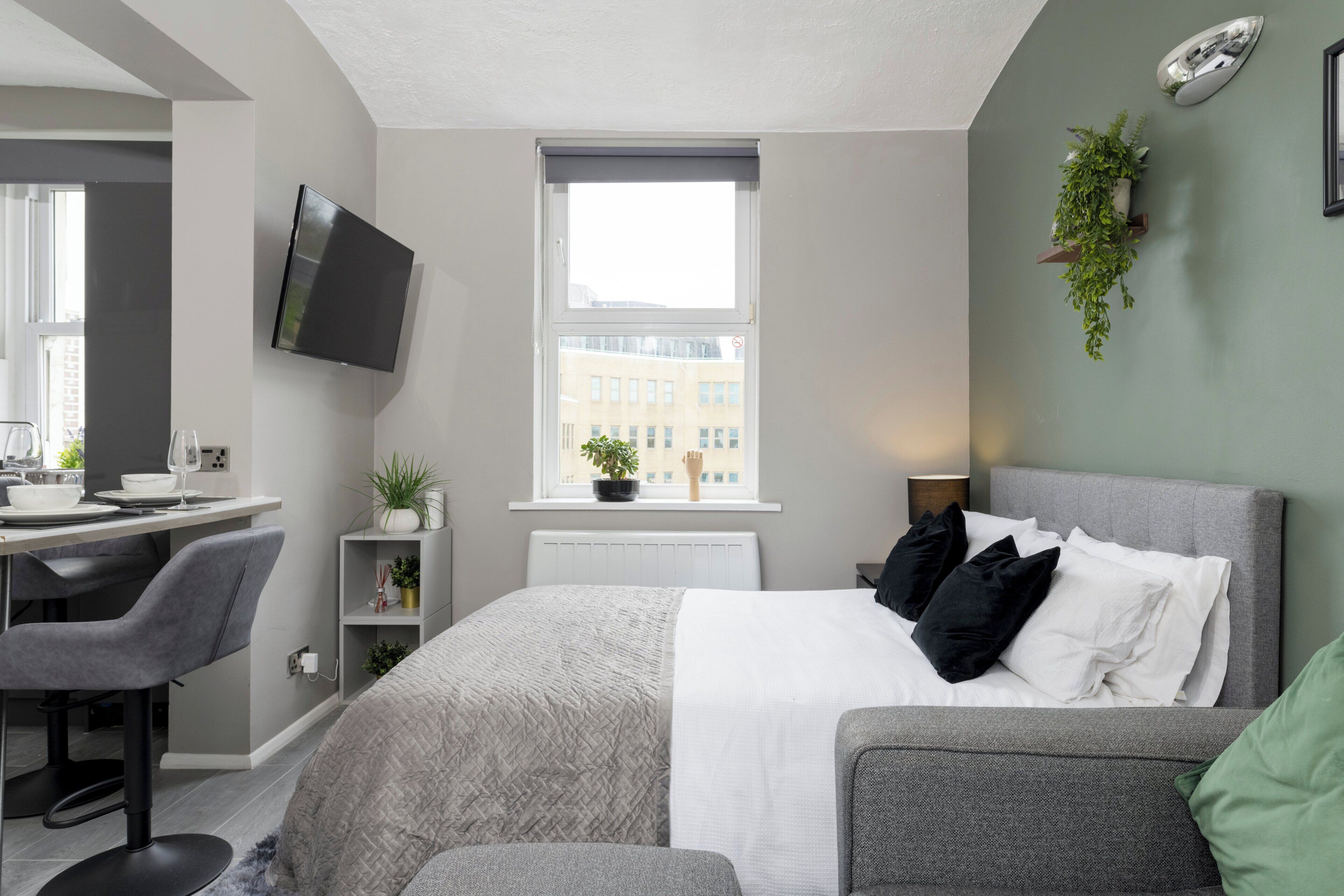 Leilighet | 1 soverom, wi-fi (inkludert) og sengetøy