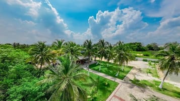 Overnatningsstedets område