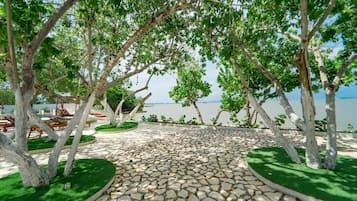 Overnatningsstedets område