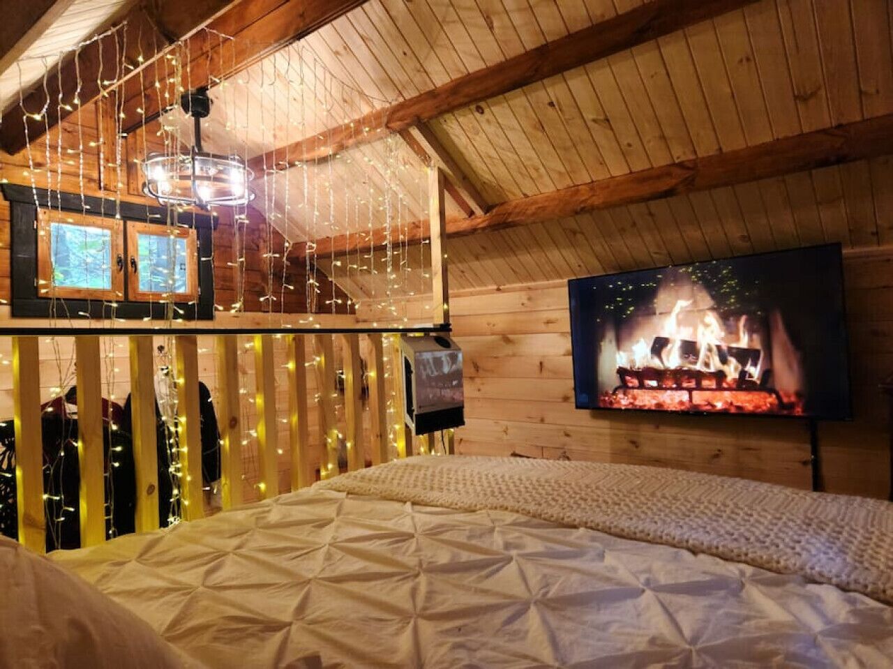 1 bedroom, desk, iron/ironing board, travel crib