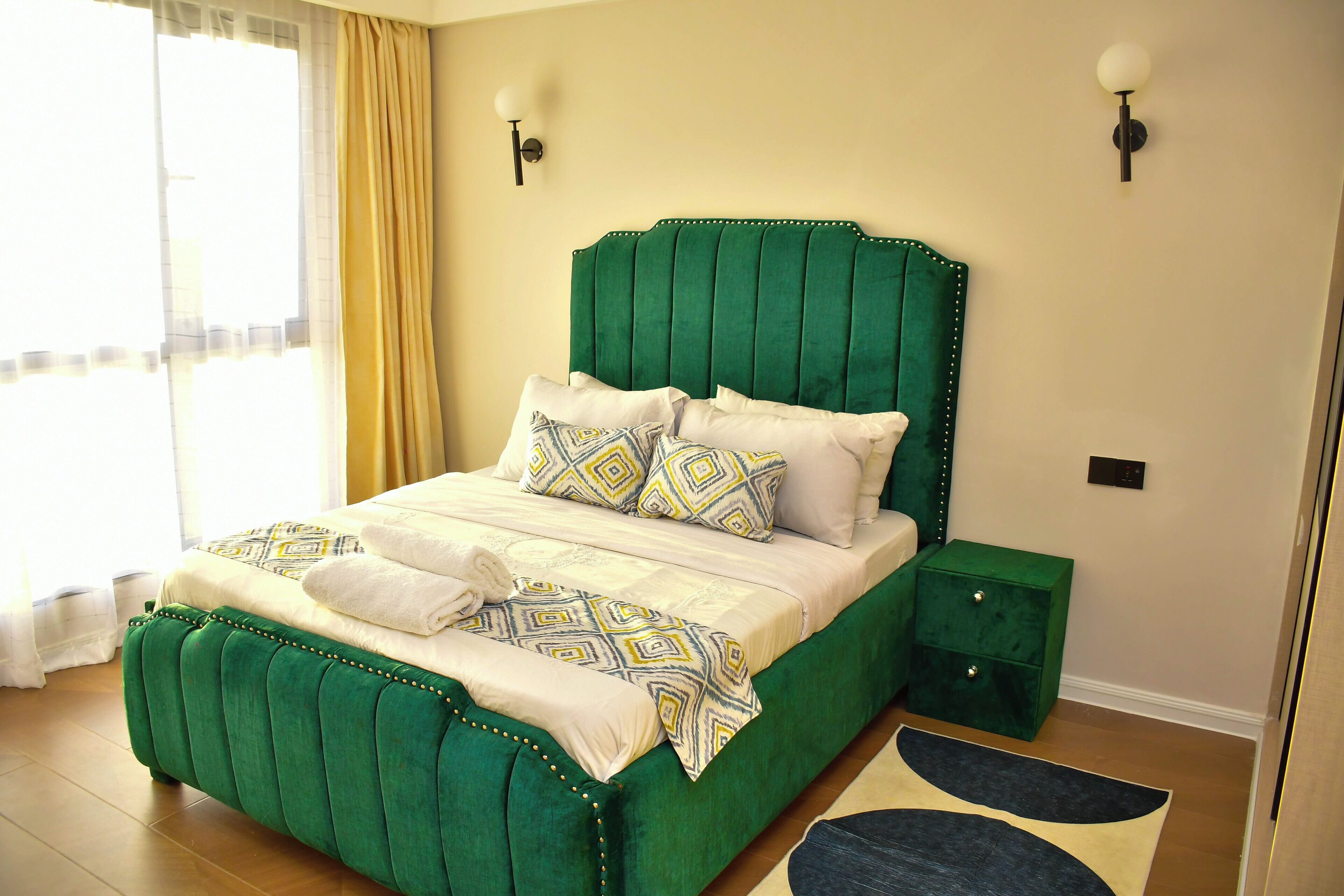 아파트, 공원 전망 | 2 개의 침실, 방음 설비, 다리미/다리미판, 무료 WiFi