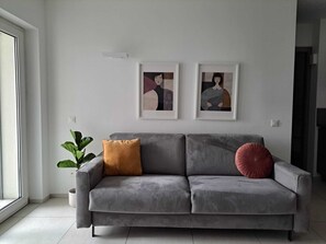 Comfort Apartment, Balcony | Living area - Urban Apartments (Lugano)