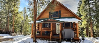 Mountain Log Home-Among Lodgepole Pines