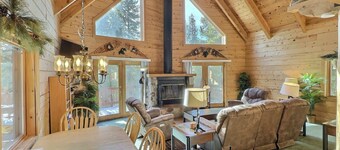 Mountain Log Home-Among Lodgepole Pines