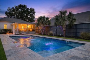 Beheizter Pool