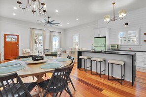 Dining - Incredible Coastal Getaway w/ Private Pool Near Sav + Beach by Lucky Savannah (Thunderbolt)