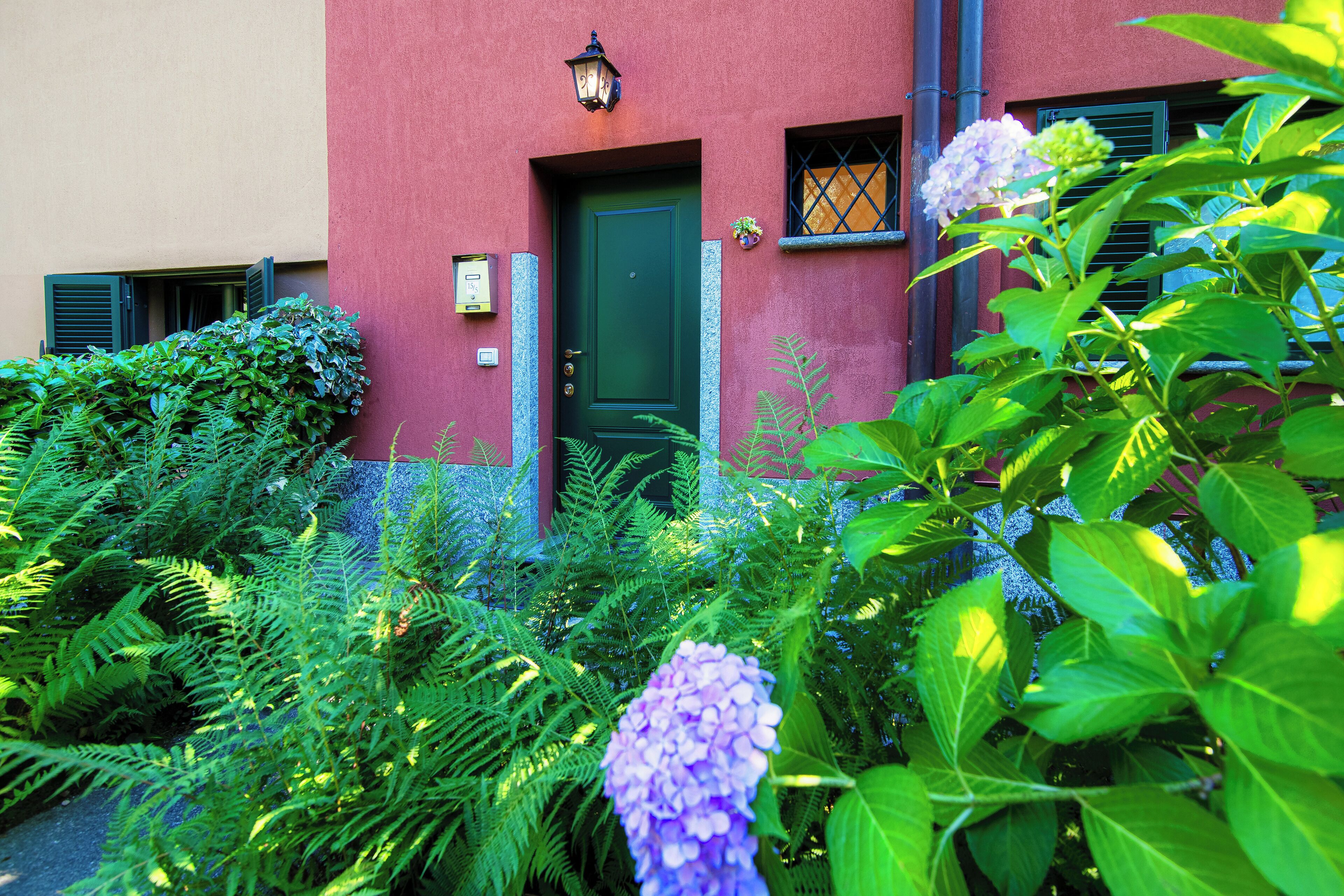 Fassade der Unterkunft