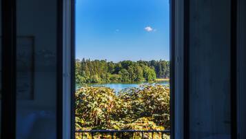 Blick von der Unterkunft