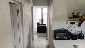 Fjallakofi - 2 svefnherbergi - verönd | Að innan