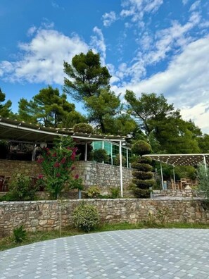 Façade de l’hébergement