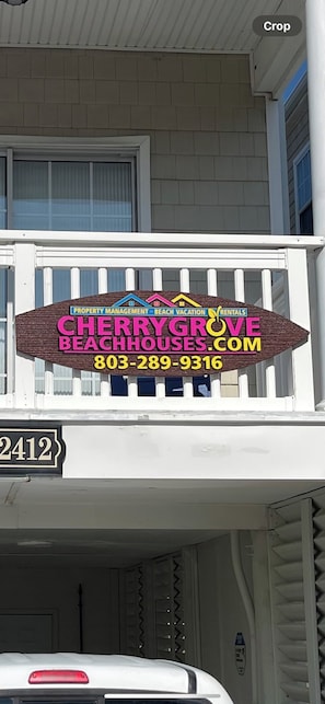 Exterior detail - 2 BR condo w/ pool, Ocean Blvd (North Myrtle Beach)