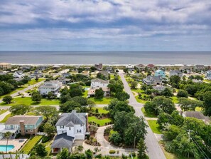 Exterior - Luxury Home w/ Hottub & Elevator 1Block from Beach (North Myrtle Beach)