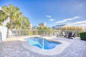 Pool - Waterfront Retreat w/ Private Pool in Cherry Grove (North Myrtle Beach)