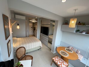 1 bedroom, WiFi, bed sheets - Furnished studio for rent close to the shopping mall, Sírio Libanês Hospital and Paulista (Bela Vista São Paulo)