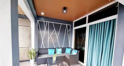 Spacious Apartelle with a city view in Lucban, Quezon