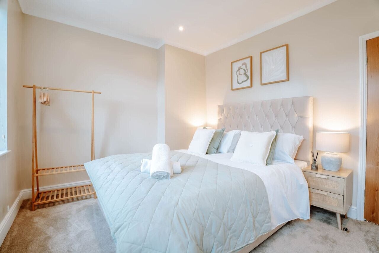 3 bedrooms, iron/ironing board, WiFi