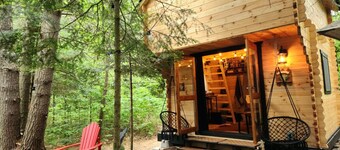 Teremok Log Cabin & Cedar Hot Tub & Sauna on Wood