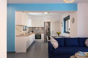 Interior - Greek Sky- New modern apartment with shared pool (Tavronitis)