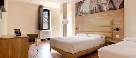 Free WiFi, bed sheets