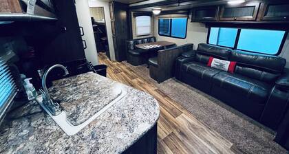 Secluded Lakeside RV Experience