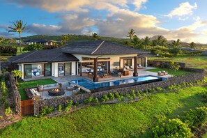 Exterior - Private Paradise: Ocean-View Kukuiʻula Luxury Home With Pool and Spa (Koloa)