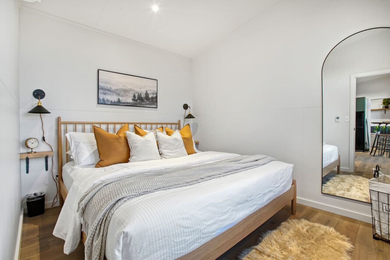 1 soveværelse, skrivebord, weekendseng, gratis Wi-Fi