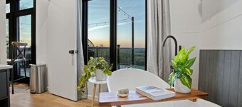 Skyline Serenity | Hot Tub, Panoramic Views, King Bed in PA Wilds