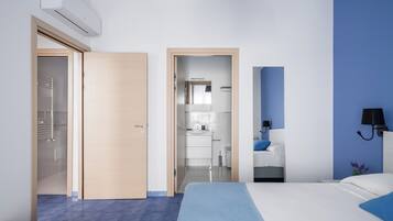 Executive Apartment, 2 Bedrooms, Terrace, Pool View | Iron/ironing board, free WiFi