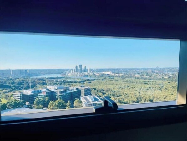 Vue depuis l’hébergement