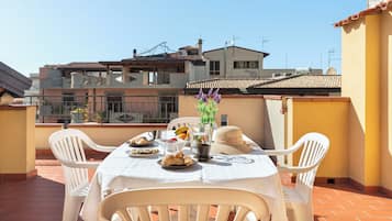 Appartamento Comfort, 1 camera da letto, vista città | Terrazza/patio