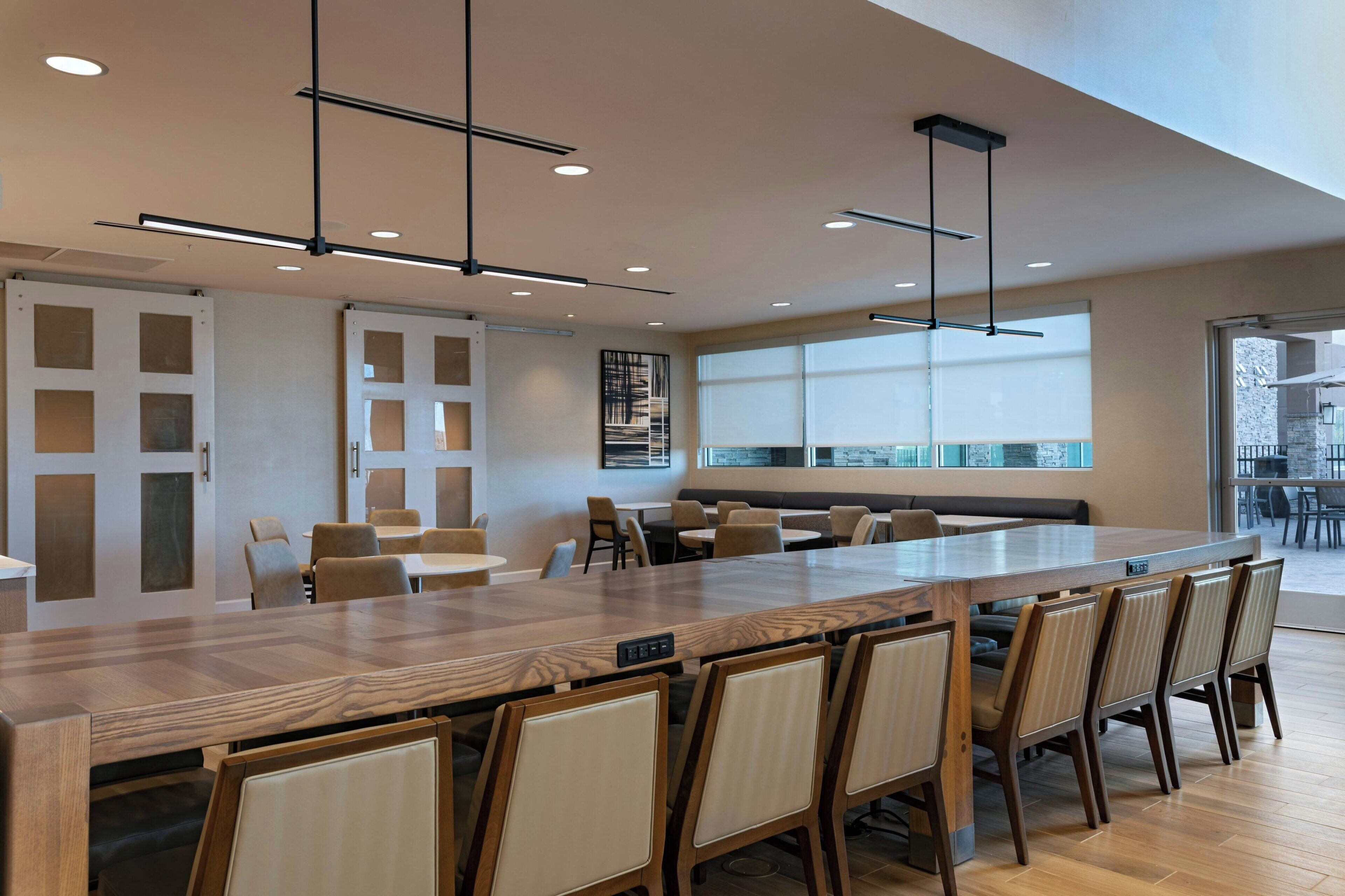 Gratis frukost med självservering varje dag 