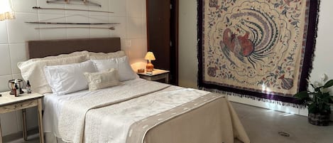 1 dormitorio, ropa de cama de alta calidad, decoración individual