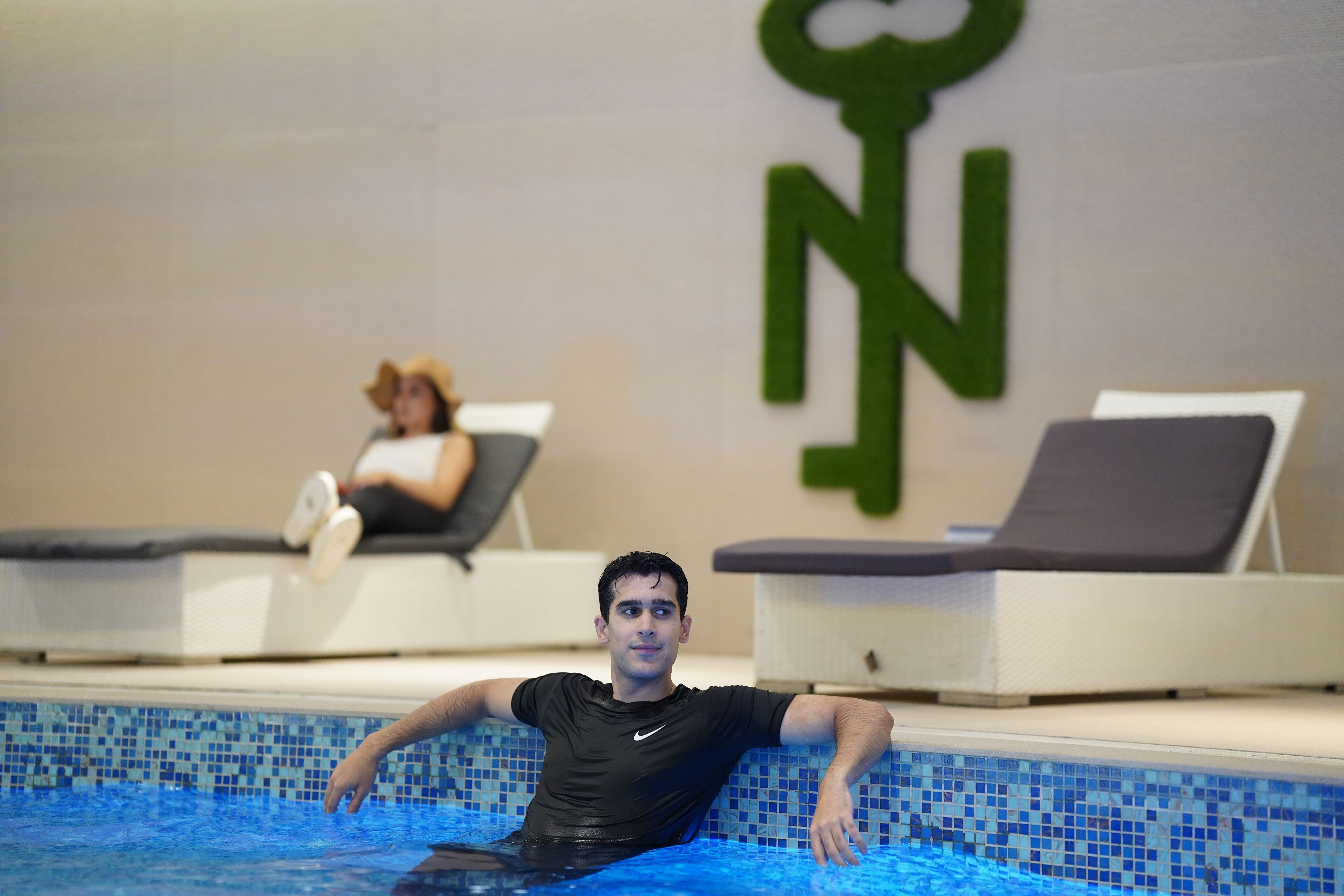 Piscina coberta 