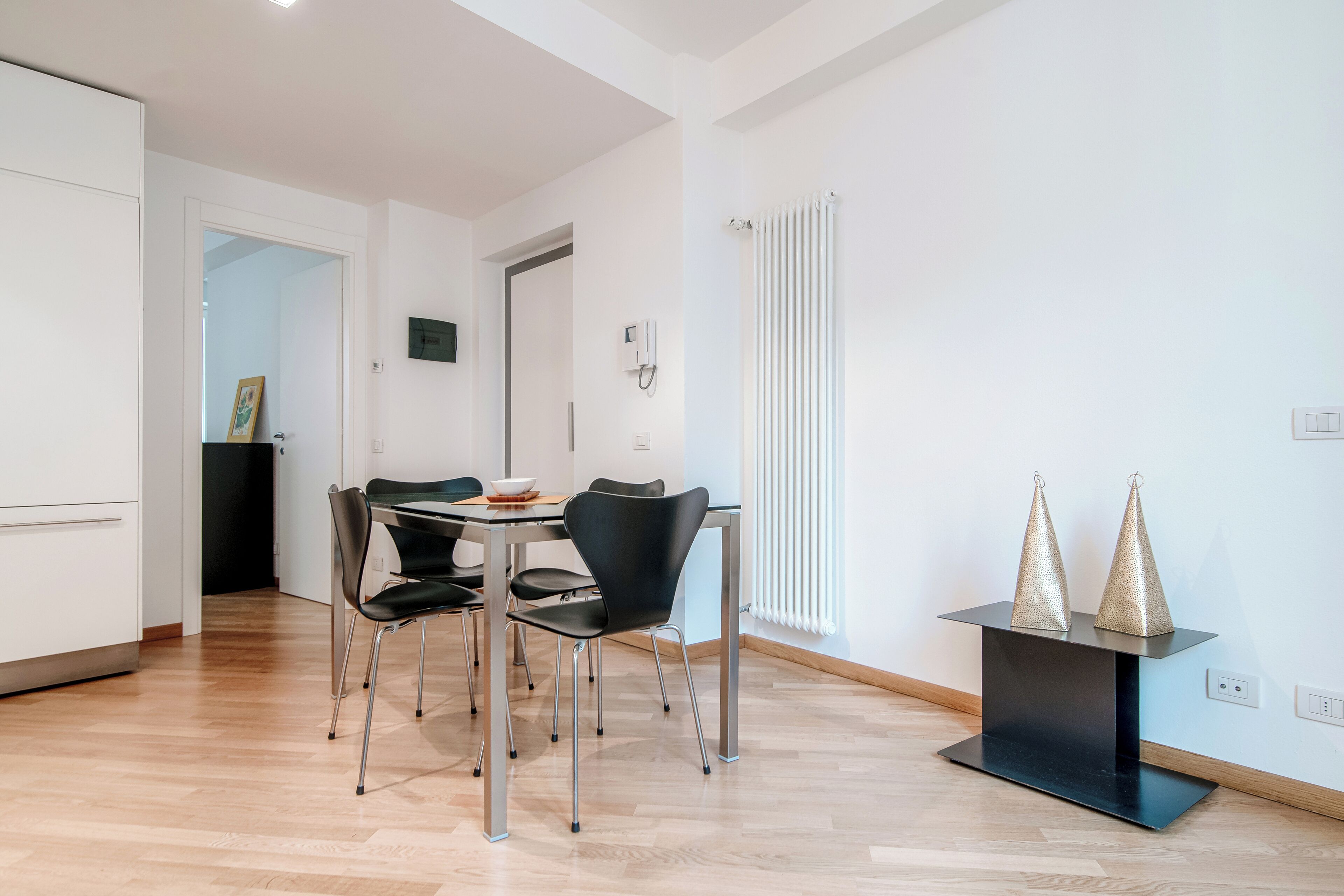 Apartment, Balkon, eingeschränkter Seeblick | Esszimmer
