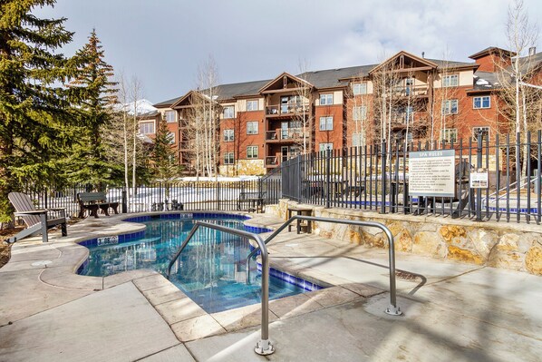 Indoor pool, a heated pool
