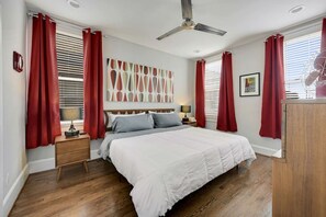 3 bedrooms, iron/ironing board, travel crib, WiFi