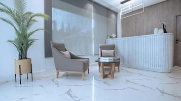 Sala de estar en el lobby