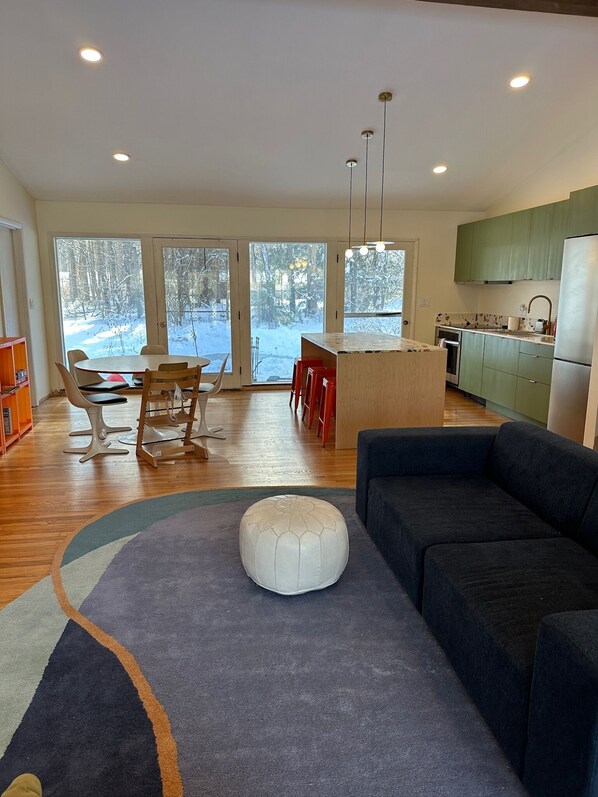 Smart TV, fireplace - Mid-Century Woodstock Retreat (Woodstock)