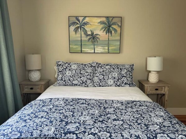 2 bedrooms, iron/ironing board, free WiFi, bed sheets