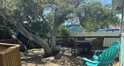 Charming 2-bedroom house in New Smyrna Beach only steps to the beach and Flagler