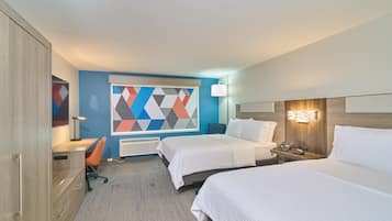 Suite - 2 queensize-senge | Pengeskab på værelset, lydisolering, strygejern/strygebræt, gratis Wi-Fi