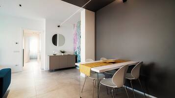 Apartment, Balcony | Living area | 30-inch TV with digital channels