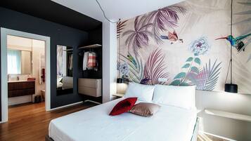 Apartment, Balcony | 2 bedrooms, premium bedding, down duvets, iron/ironing board