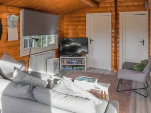 Living area - Babbling Brook Lodge (Trawsfynydd)