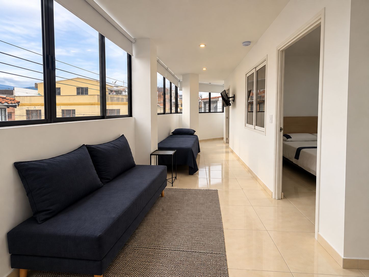 Family Studio Suite, 2 Bedrooms | Living area | TV