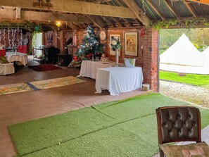 Espace banquet en plein air