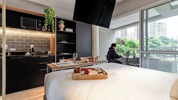 Studio Casal com Varanda | Wifi gratis