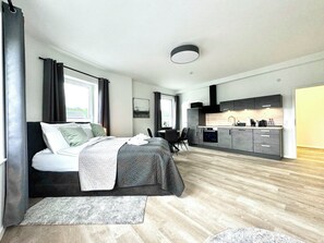 2 soverom, strykejern/-brett, wi-fi og sengetøy