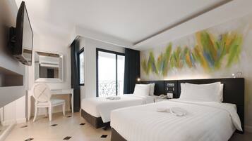 Deluxe Double or Twin Room, City View | In-room safe, free WiFi, bed sheets, wheelchair access